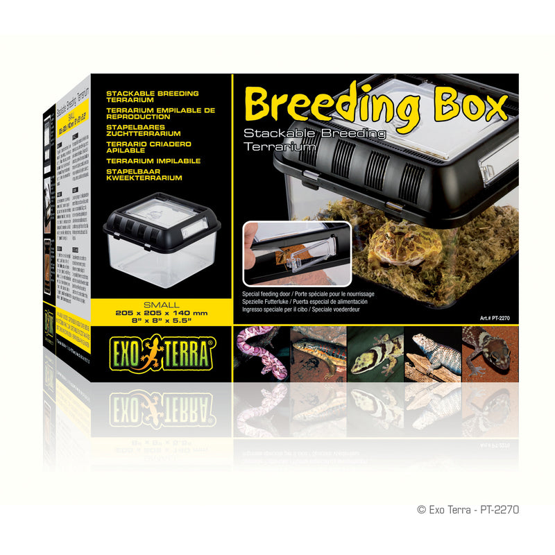 Exo Terra Breeding Box - Small  205 x 205 x 140mm, 8" x 8" x 5.5"