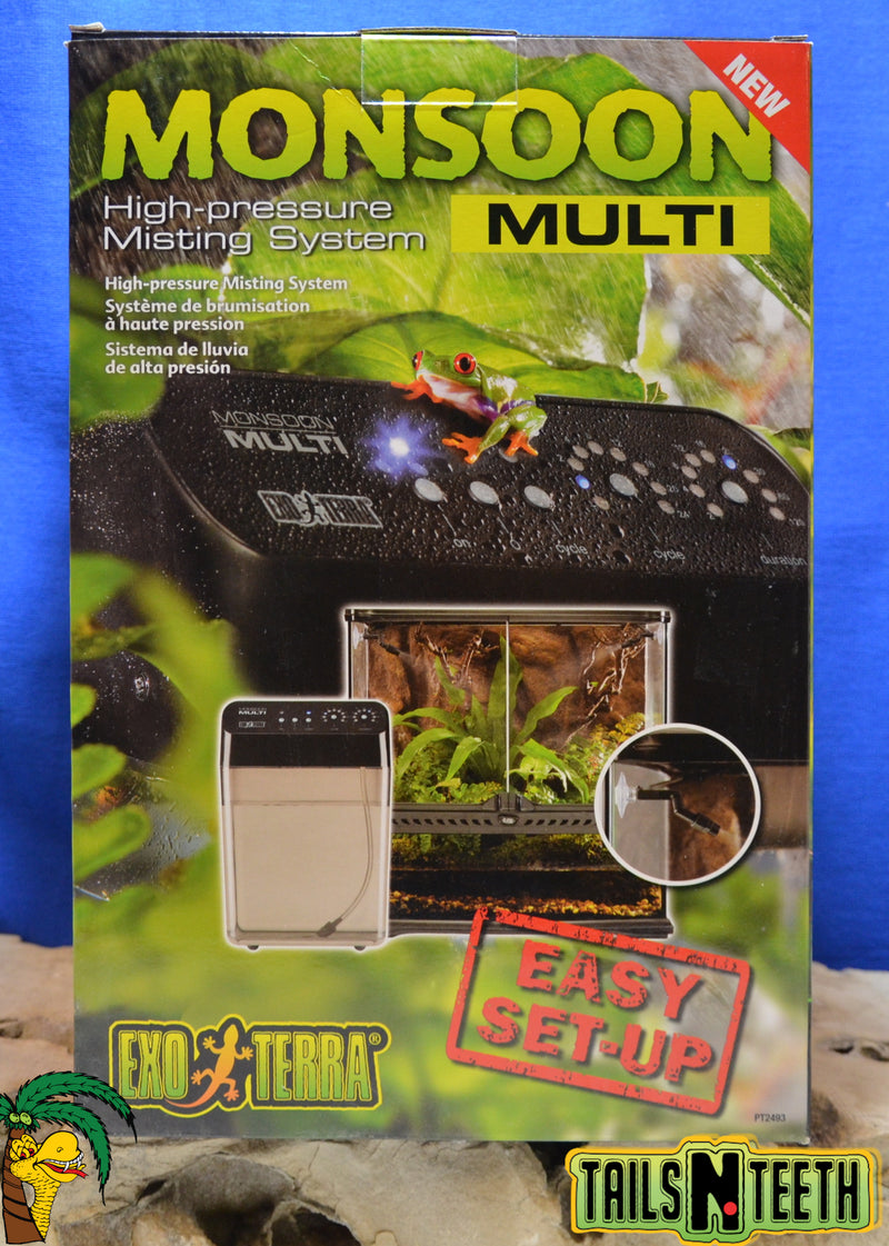 Exo Terra Monsoon Multi - High Pressure Misting System for Terrariums PT2493