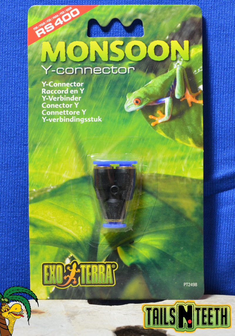 Exo Terra Monsoon Y-Connector For Monsoon RS400/Solo/Multi - PT2498