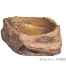 Exo Terra Water Dish - Medium - Natural Look - Easy To Clean