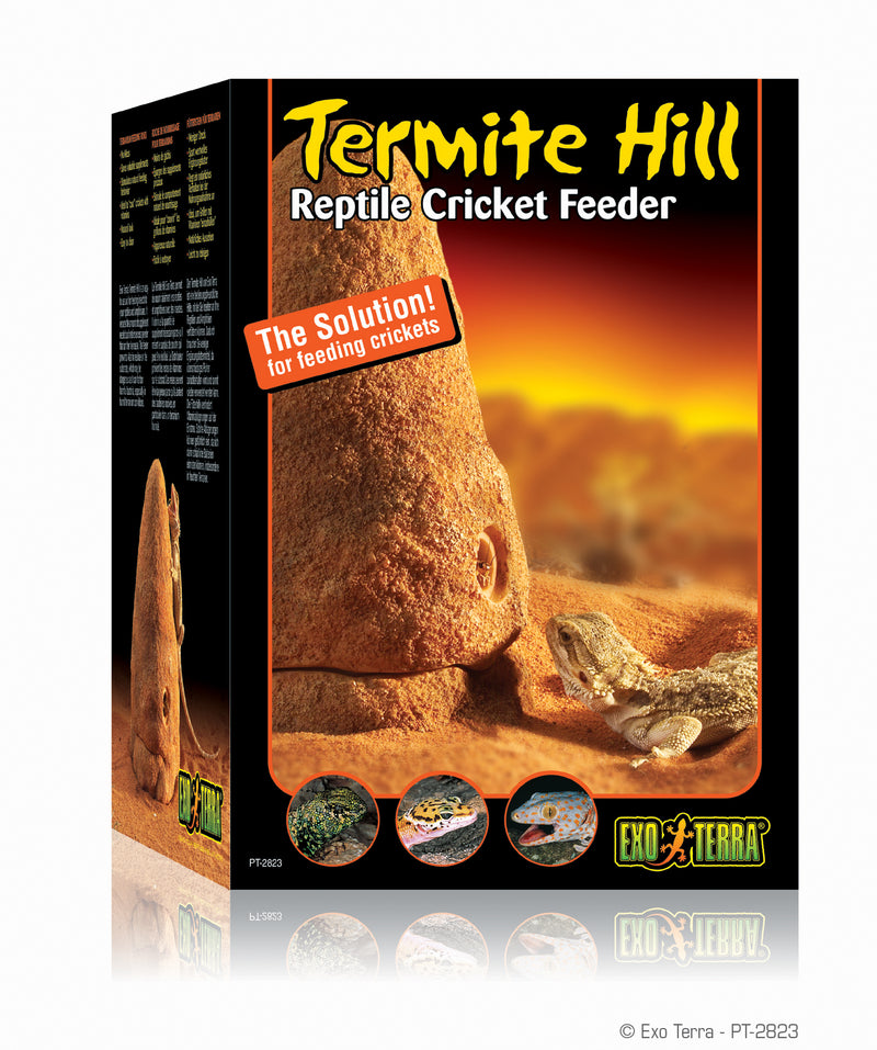 Exo Terra Termite Hill - Reptile Cricket Feeder - Natural Look