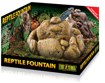 Exo Terra Reptile Fountain - Stimulates Drinking Behavior of Reptiles