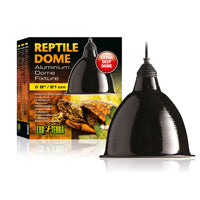 Exo Terra Reptile Aluminum Dome Fixture, Large, 21 cm (8in)