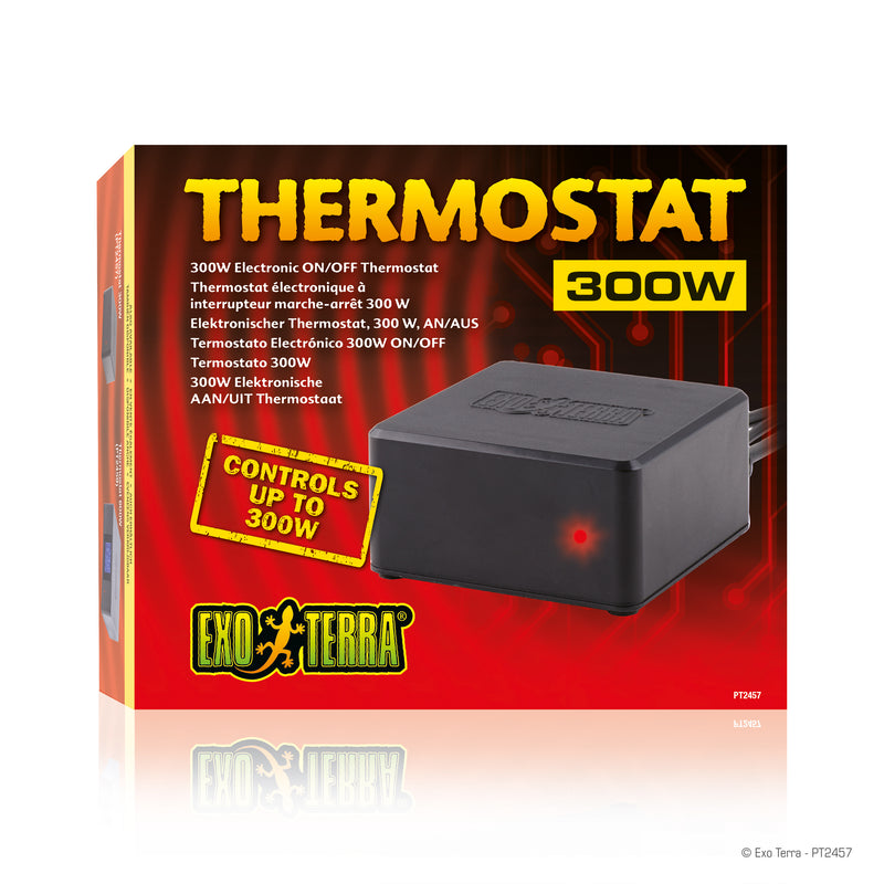 Exo Terra ON/OFF Electronic Thermostat - 300 W - Controls up to 300w