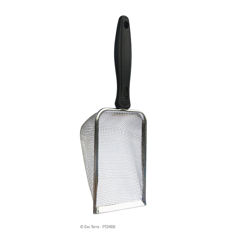 Exo Terra Metal Poop Scoop - Durable Metal Scoop