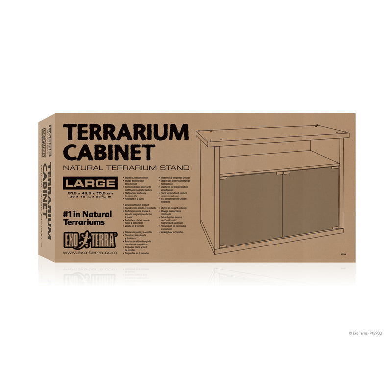 Exo Terra Terrarium Cabinet stand - Large - 91.5 x 46.5 x 70.5 cm (36 x 18 1/4 x 27 3/4 in)