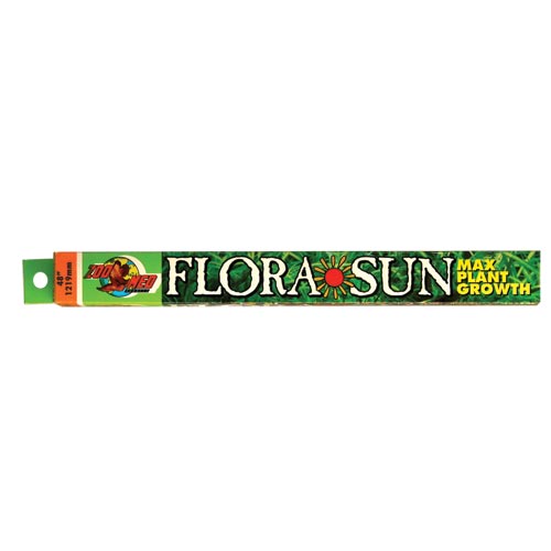 ZOO MED 5,000K Flora Sun T8 Fluorescent Lamp - 32 W - 48"