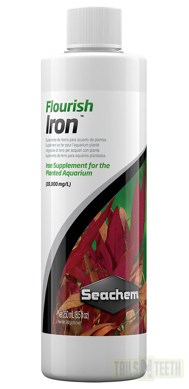 Seachem Flourish Iron 250ml Supplement for Planted Aquariums