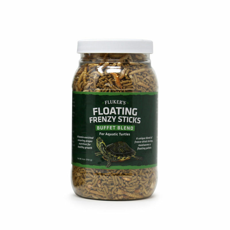 Fluker's Floating Frenzy Sticks 170g - Buffet Blend for Aquatic Turtles