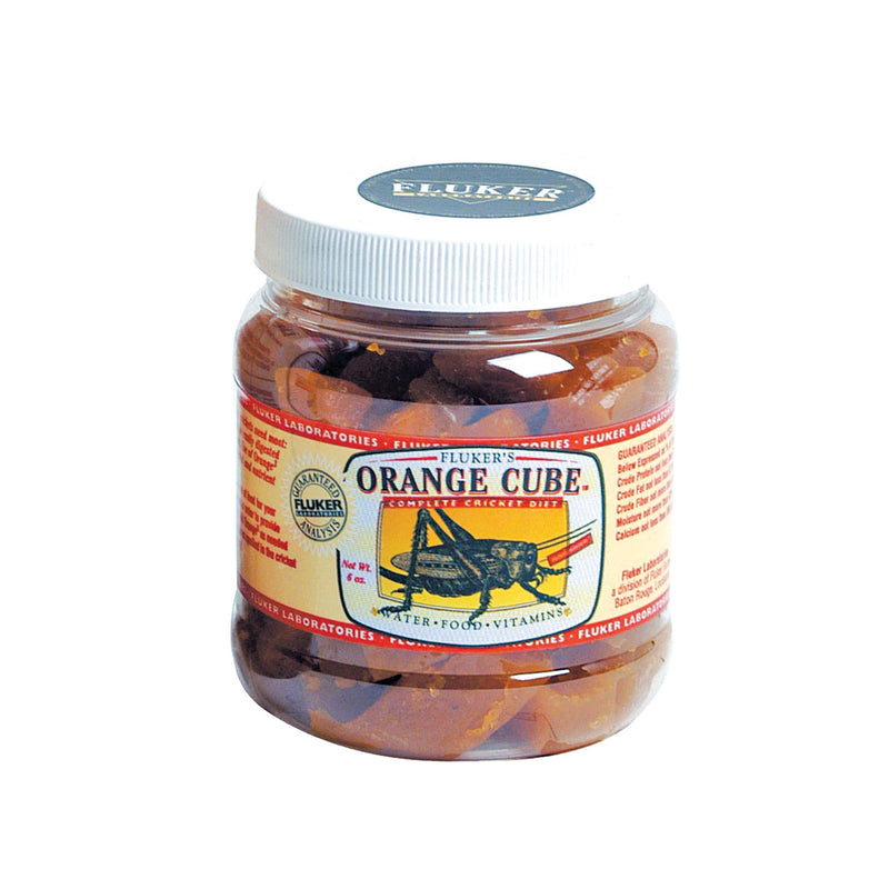 Fluker's Orange Cube 170g - Complete Cricket Diet - Food, Water, Vitamins