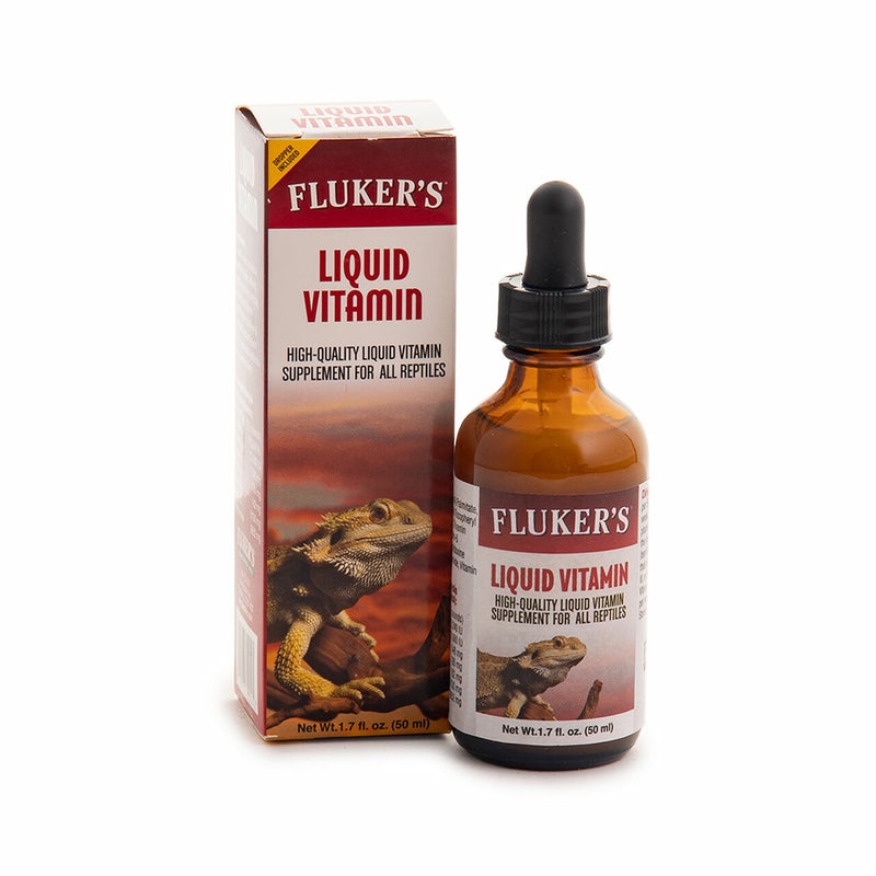 Fluker's Liquid Vitamin - 50ml (1.7oz) - High Quality Liquid Vitamin