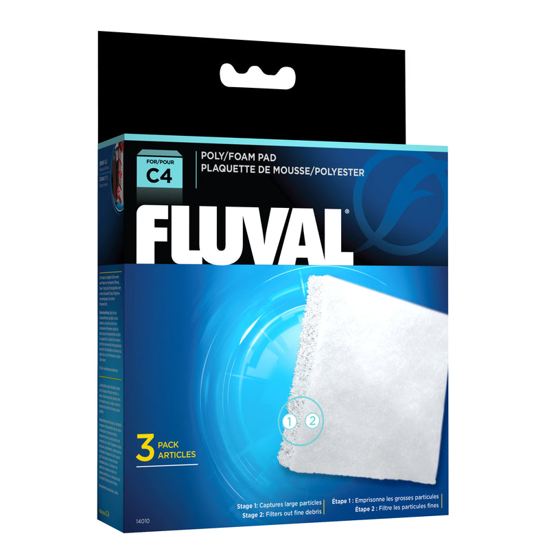 Fluval C4 Poly/Foam Pad 1 14010