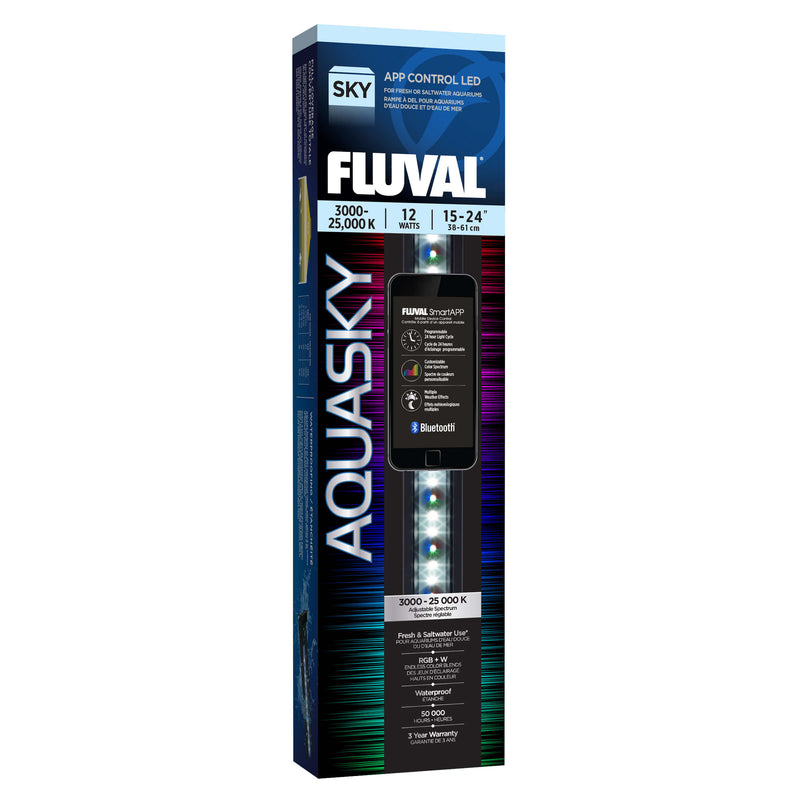 Fluval Aquasky LED with Bluetooth - 12 W - 38-61 cm (15-24 in) - Fluval Smart App