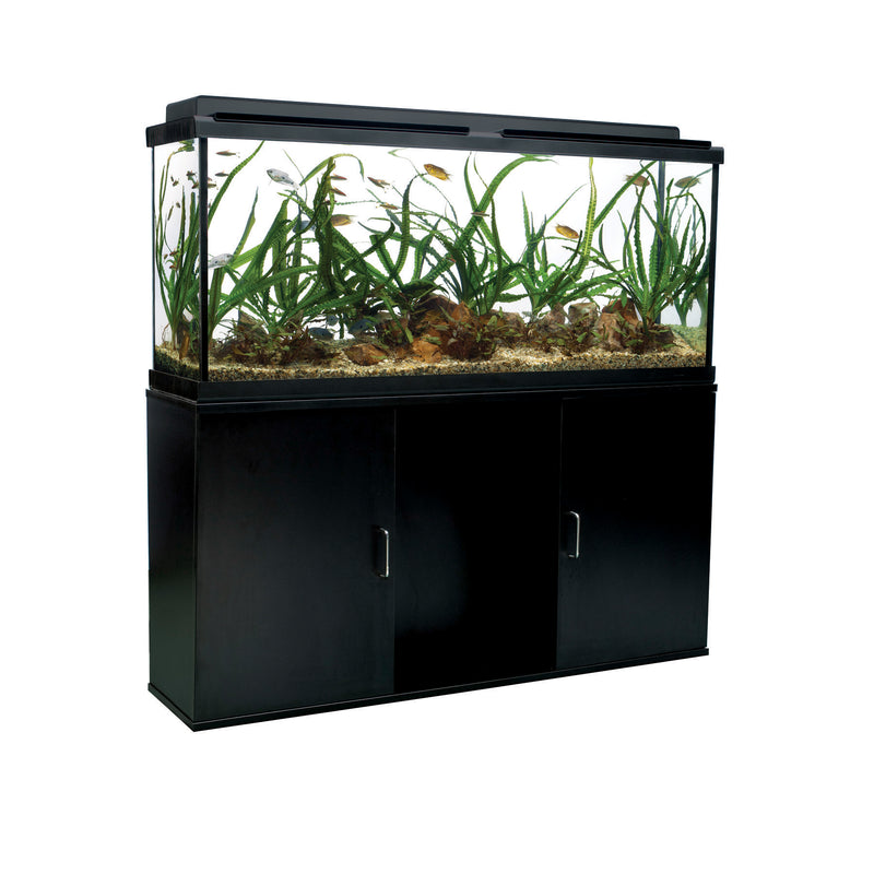 Fluval Aquarium Cabinet - 48.78in x 13.25in x 26in (124 cm x 33.7 cm x 66 cm) - Black - 15764