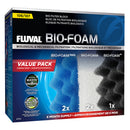 Fluval Bio-Foam Value Pack for Fluval 106/107 - Bio Filter Block - 5pc Pack A334