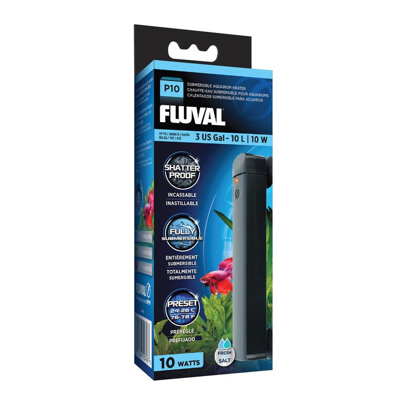 Fluval P10 Submersible Aquarium Heater - 10 W