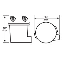 Fluval FX2 High Performance Canister Filter - for Aquariums Up To 175 US Gallons ----