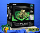 Fluval FLEX Aquarium Kit - 57L (15 US gal) - Freshwater Glass Aquarium Kit Black