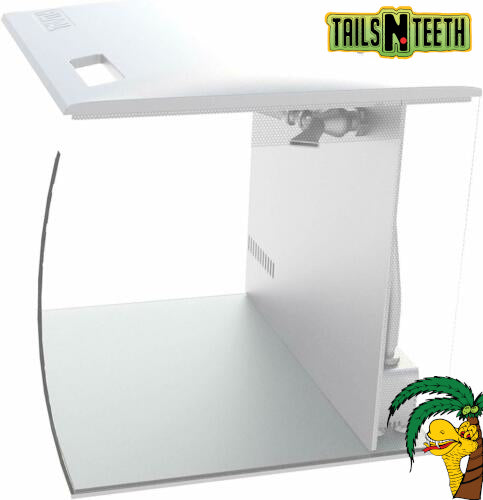 Fluval FLEX Aquarium Kit - 57L (15 US gal) - Freshwater Glass Aquarium Kit White