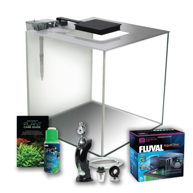 Fluval Flora Aquarium Plant Kit - 54.8 L (14.5 US gal) with co2 and Bluetooth