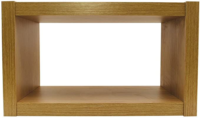 Fluval Nano Stand, Natural Oak Finish - 12.6 L x 12.6 W x 21.5 in (32 L x 32 W x 54.5 H cm)