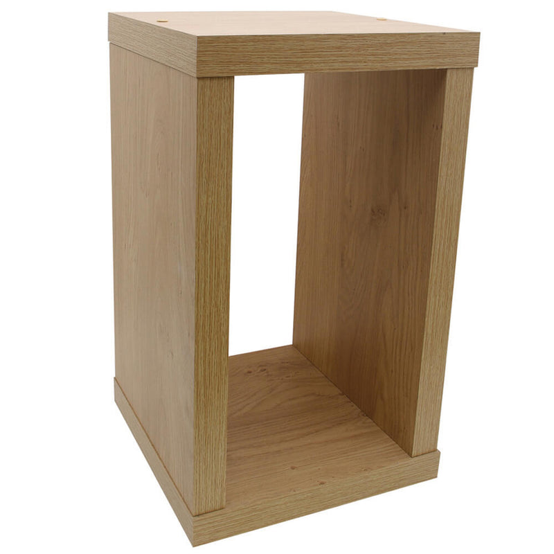 Fluval Nano Stand, Natural Oak Finish - 12.6 L x 12.6 W x 21.5 in (32 L x 32 W x 54.5 H cm)