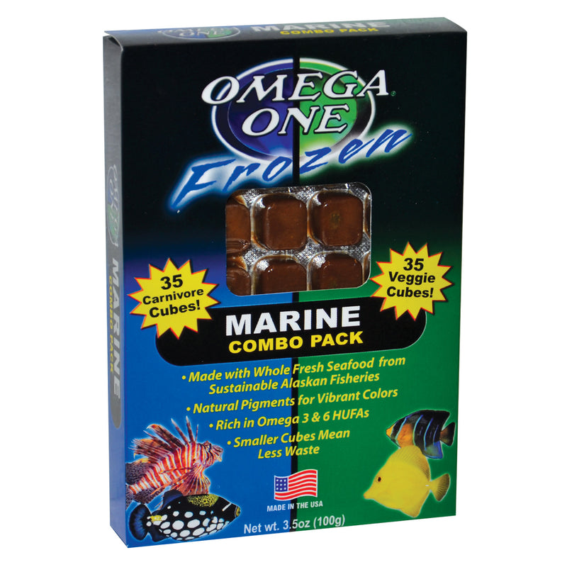 Omega One - Frozen Food - Marine Combo Pack - 100g