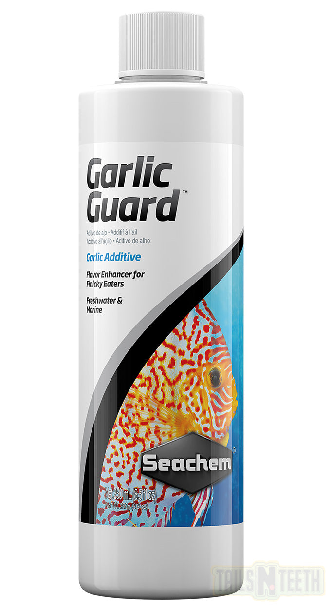 Seachem Garlic Guard - Flavour Enhancer for Finicky Eaters 250ml Bottle