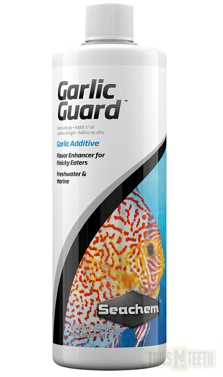 Seachem Garlic Guard - Flavour Enhancer for Finicky Eaters 500ml Bottle