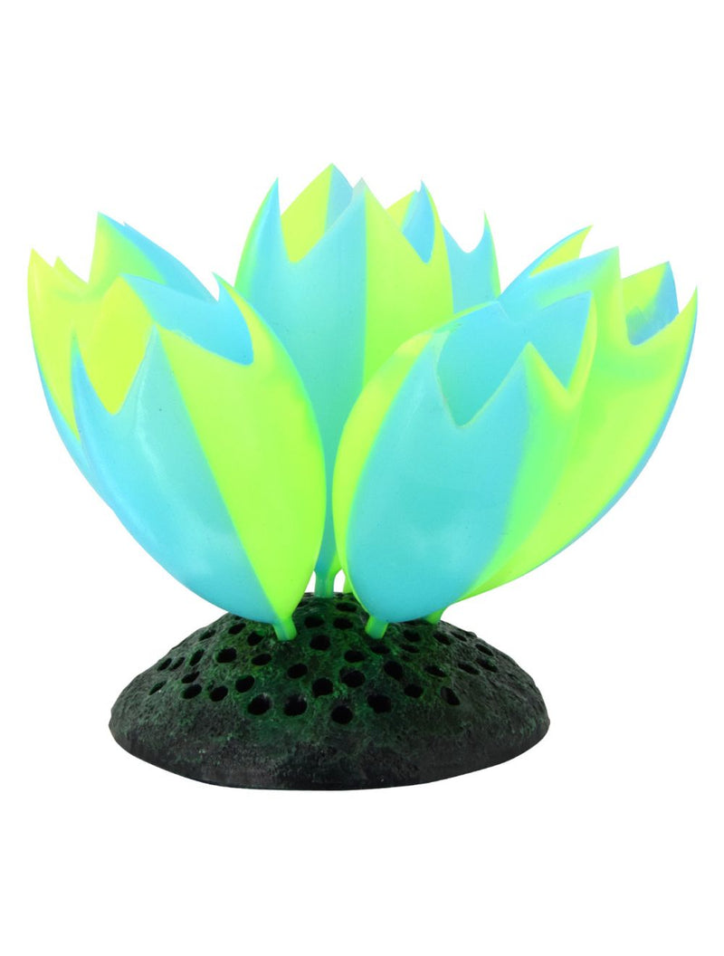 Glow Blue & Green Sea Squirts Aquarium Ornament