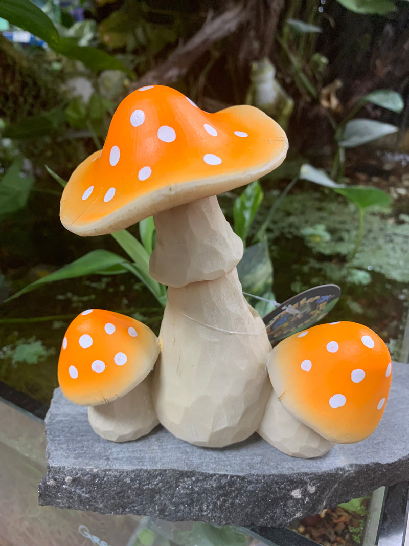 Glow Mushrooms Aquarium Ornament