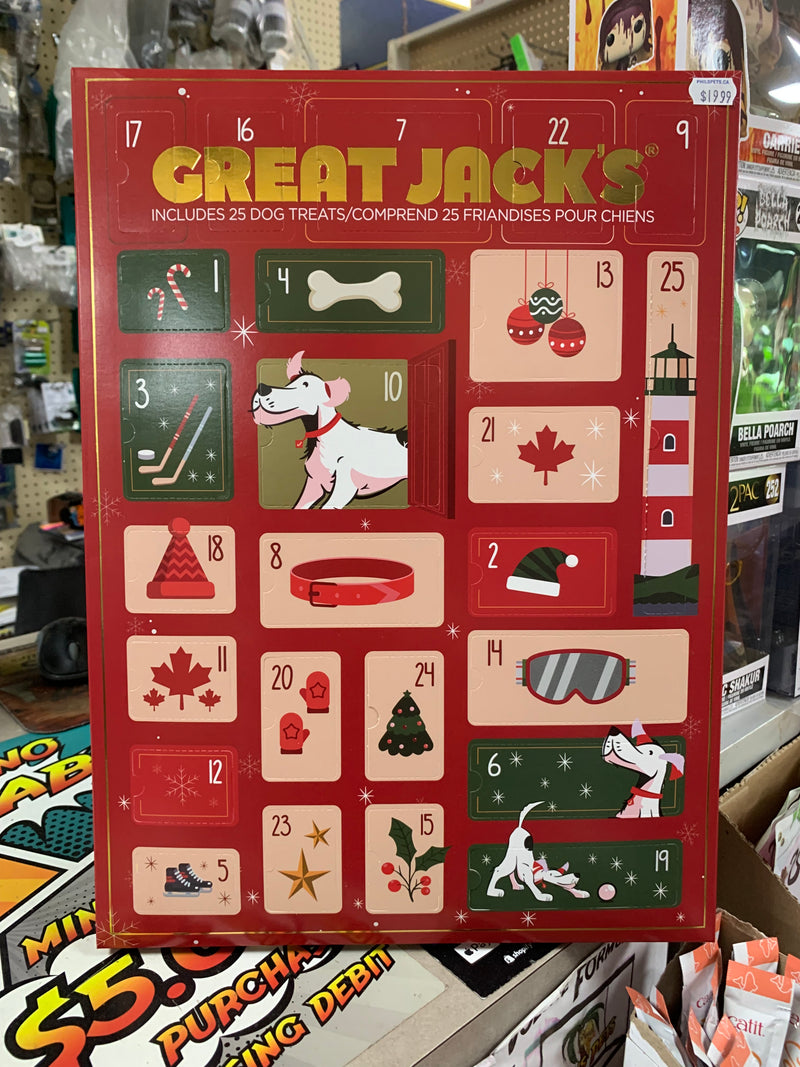 Great Jack's Holiday Advent Calendar For Dogs - 2022