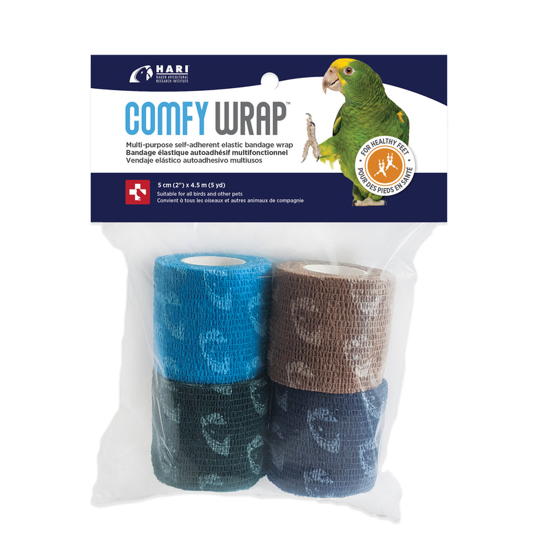 HARI Comfy Wrap Multi-Purpose Self-Adherent Elastic Bandage Wrap - 5 cm x 4.5 m