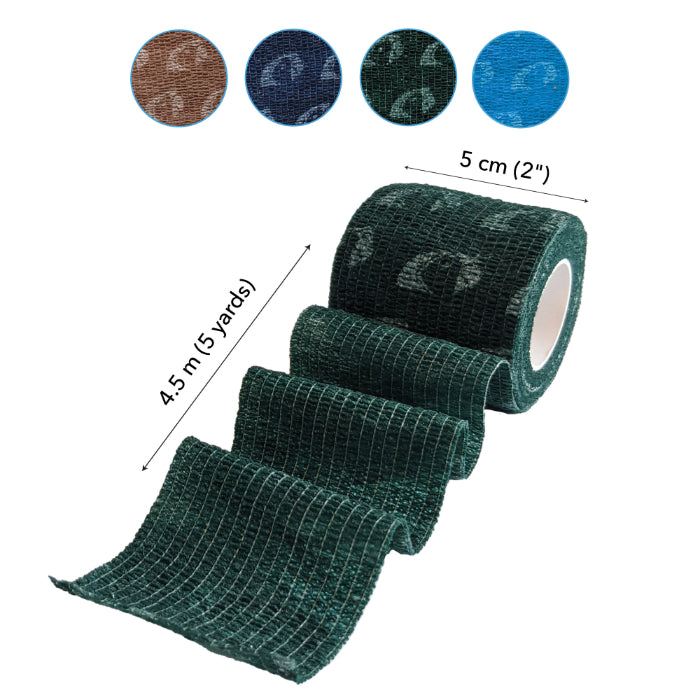 HARI Comfy Wrap Multi-Purpose Self-Adherent Elastic Bandage Wrap - 7.5 cm x 4.5 m