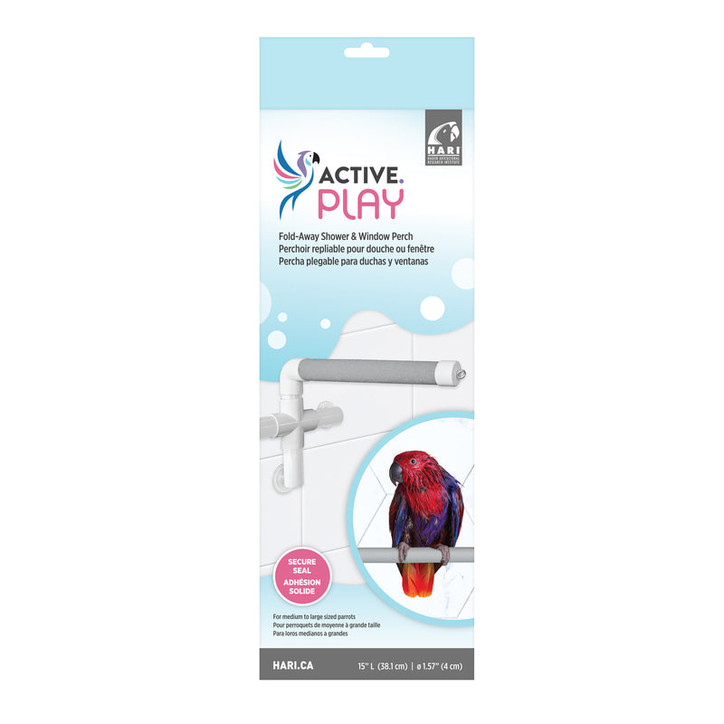 HARI ACTIVE.PLAY Fold-Away Shower & Window Perch - Large