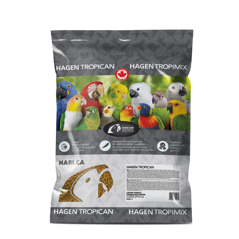 Tropican Lifetime Formula Granules for Cockatiels - 11.34 kg (25 lb)