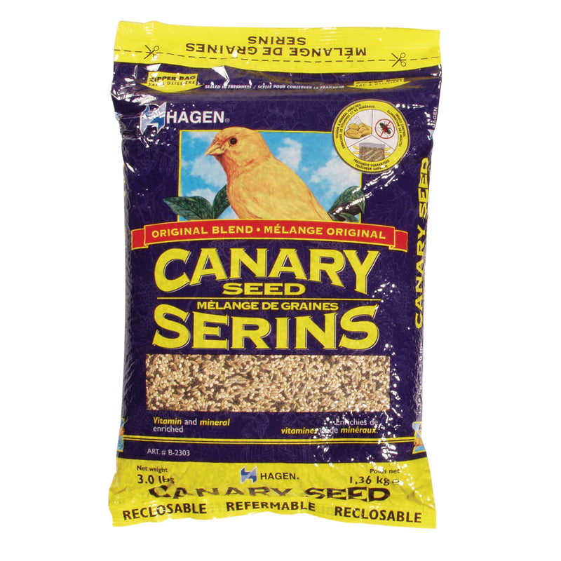 Hagen Canary Staple Original Blend Seed - 1.36 kg (3 lb)