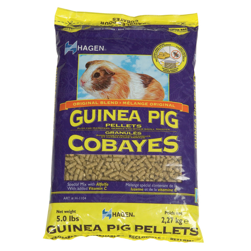 Hagen Guinea Pig Pellet Food 2.26 kg 5 lb Made in Canada