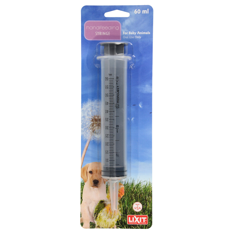 Lixit Hand Feeding Syringe - 60 ml