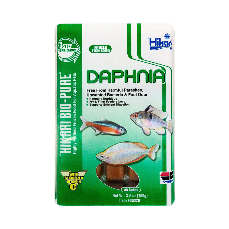 Hikari Bio-Pure Frozen Daphnia - Cubes - 3.5 oz - MAY NOT SHIP