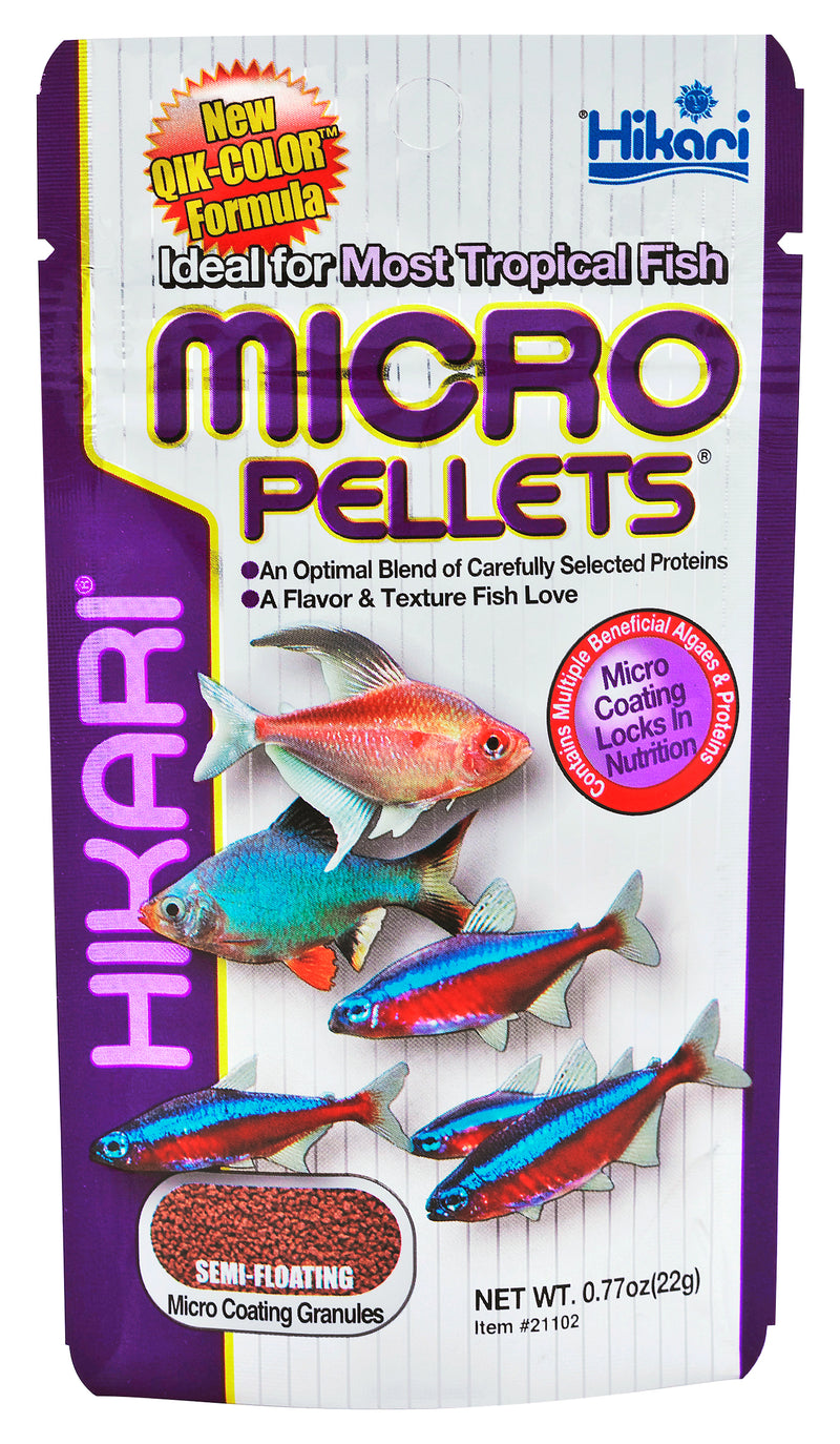 Hikari Micro Pellets 45g - Micro Coating Locks In Nutrition