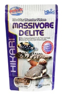 Hikari Massivore Delite® - Protein-Rich Sinking Pellet - 380g - Ideal for MONSTER Fishes