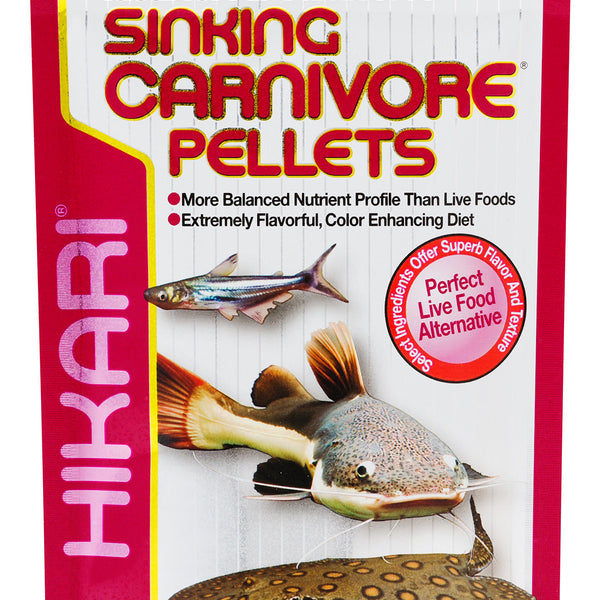 Hikari Sinking Carnivore Pellets 74g Perfect Live Food Alternative