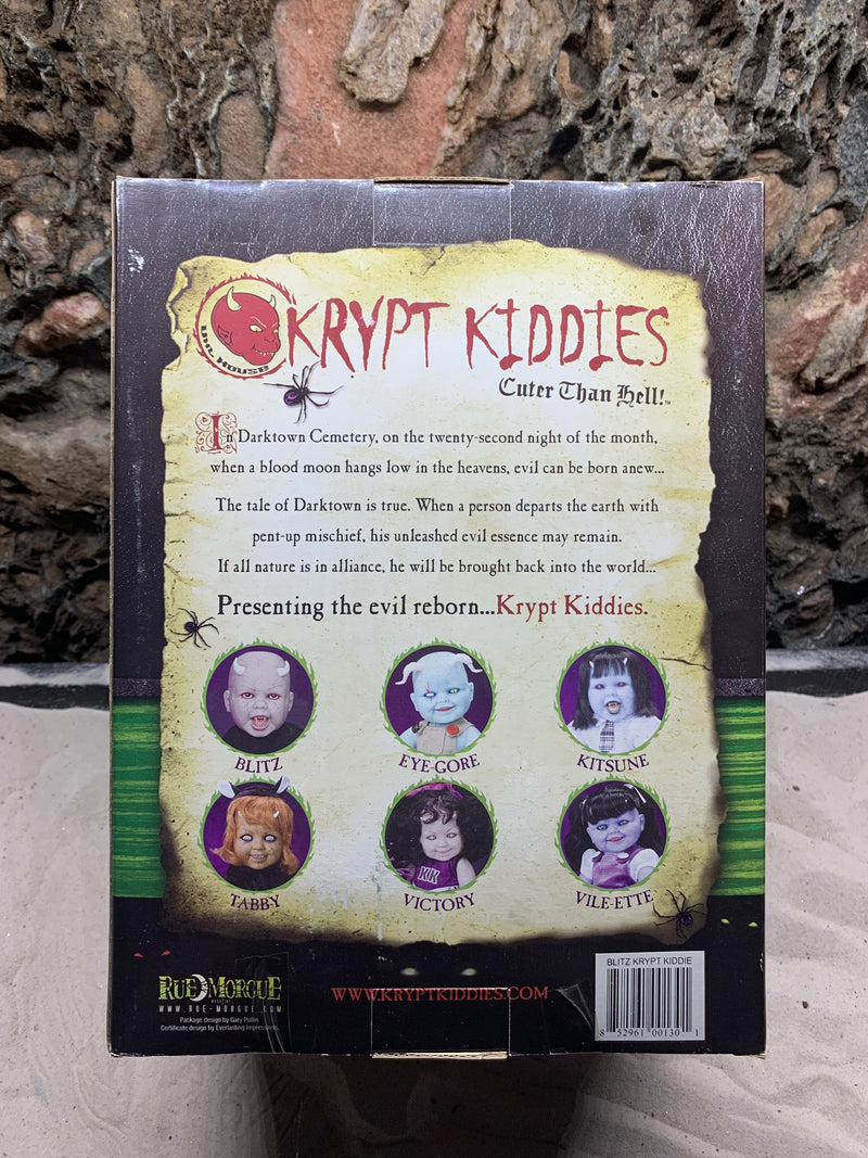 Krypt KiDDies Series 3 BLITZ (Factory Sealed) Rare & Very Hard to Find