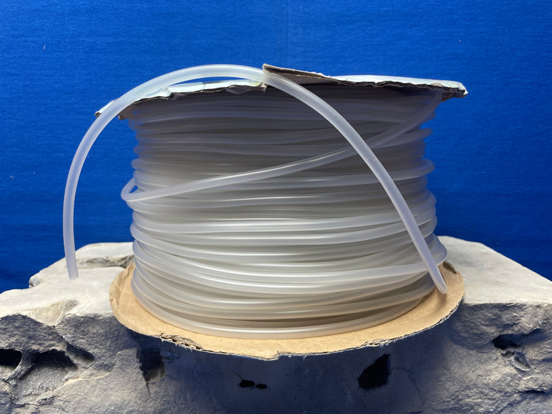 White Silicon Air Line Tubing - 3/16" Dia - Sold by the Foot