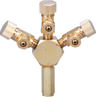 ISTA Metal CO2/Air Flow Regulator - 3 Way