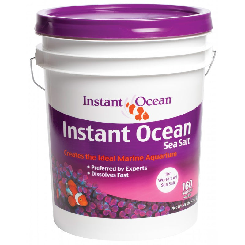 Instant Ocean Sea Salt -160gal - 21.7kg (48lb) - Pail