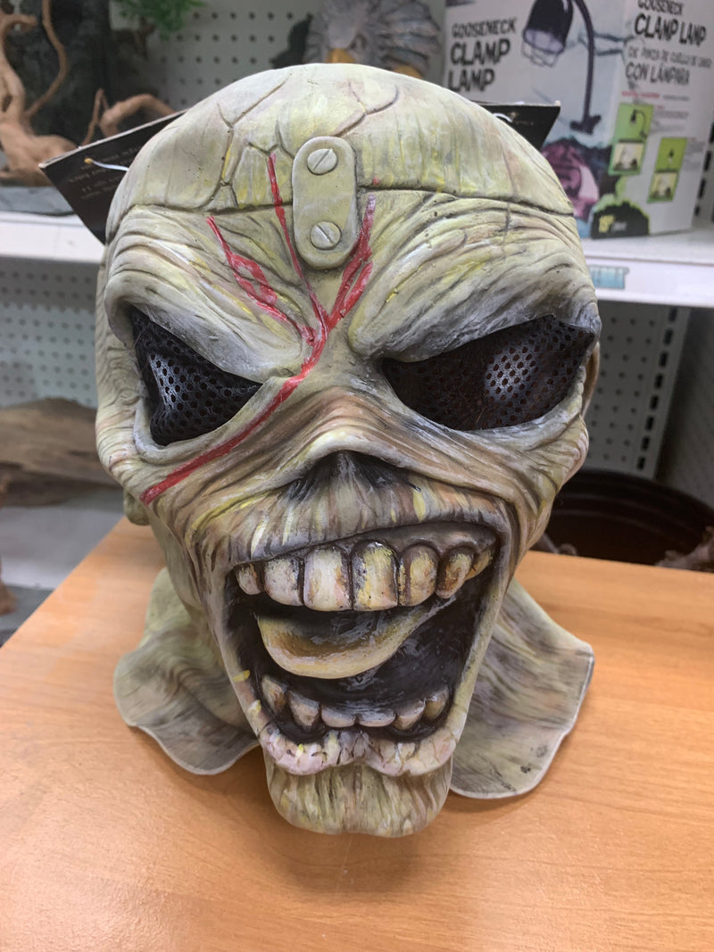 Iron Maiden Eddie Piece of Mind Rock Adult Halloween Mask New