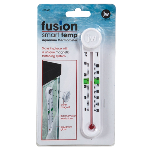 JW Aquatics FUSION Smart Temp Thermometer - Magnetic Fastener