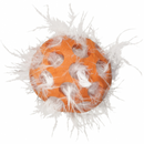 JW CATACTION FEATHER BALL CAT TOY